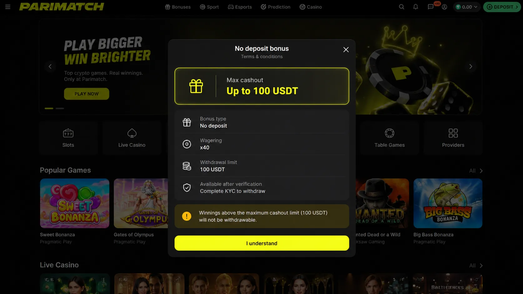 crypto casino no deposit bonus — правило ограничения максимальной выплаты с бездепозитного бонуса